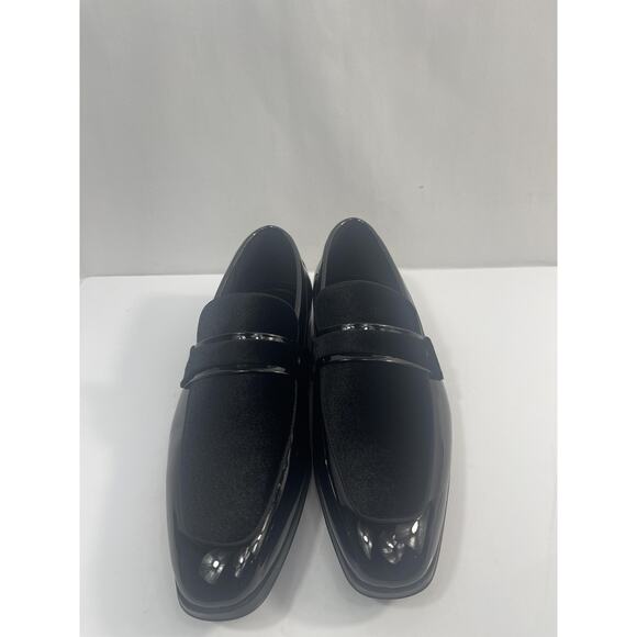 Stacy Adams Spratley Shoes Men\'s Size 12M Black Slip On Dress Loafers Patent main image 13